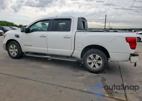 2017 Nissan Titan Sv из США, поврежденный, VIN 1N6AA1E66HN538248